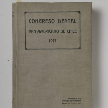 Publicación del Congreso Dental Pan-Americano de 1917
